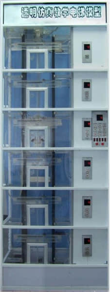 六層透明仿真教學(xué)電梯模型